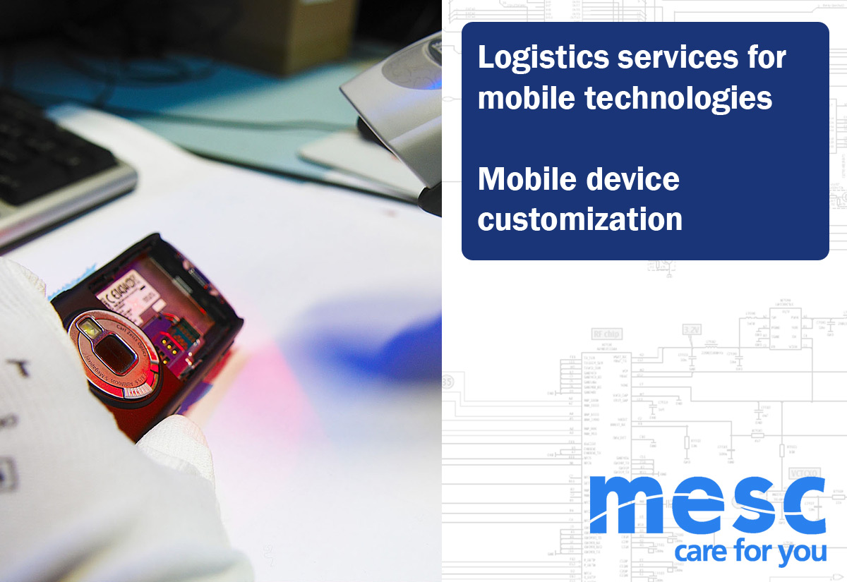 Logistics services for mobile technologies